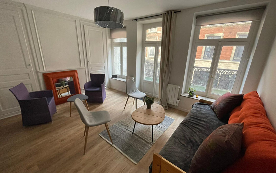 A VENDRE – T2 de 45m² avec Balcon – COEUR DU VIEUX LILLE