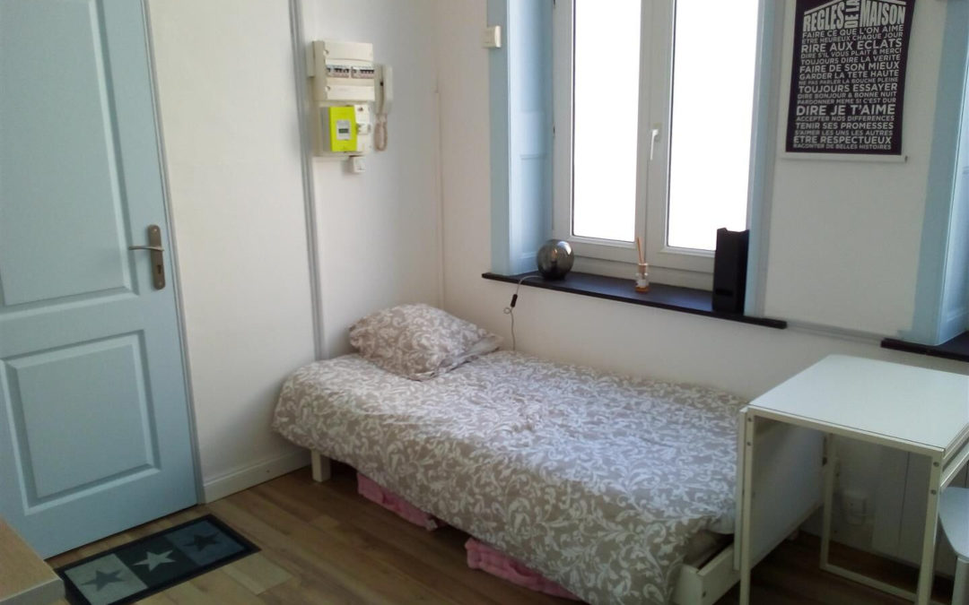 Studio MEUBLÉ de 13.08 m², rue des Postes – WAZEMMES