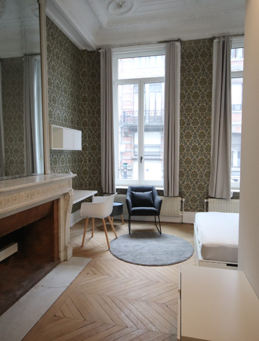 Studio de 23m², rue Jacquemars Giélée – Jardins Vauban