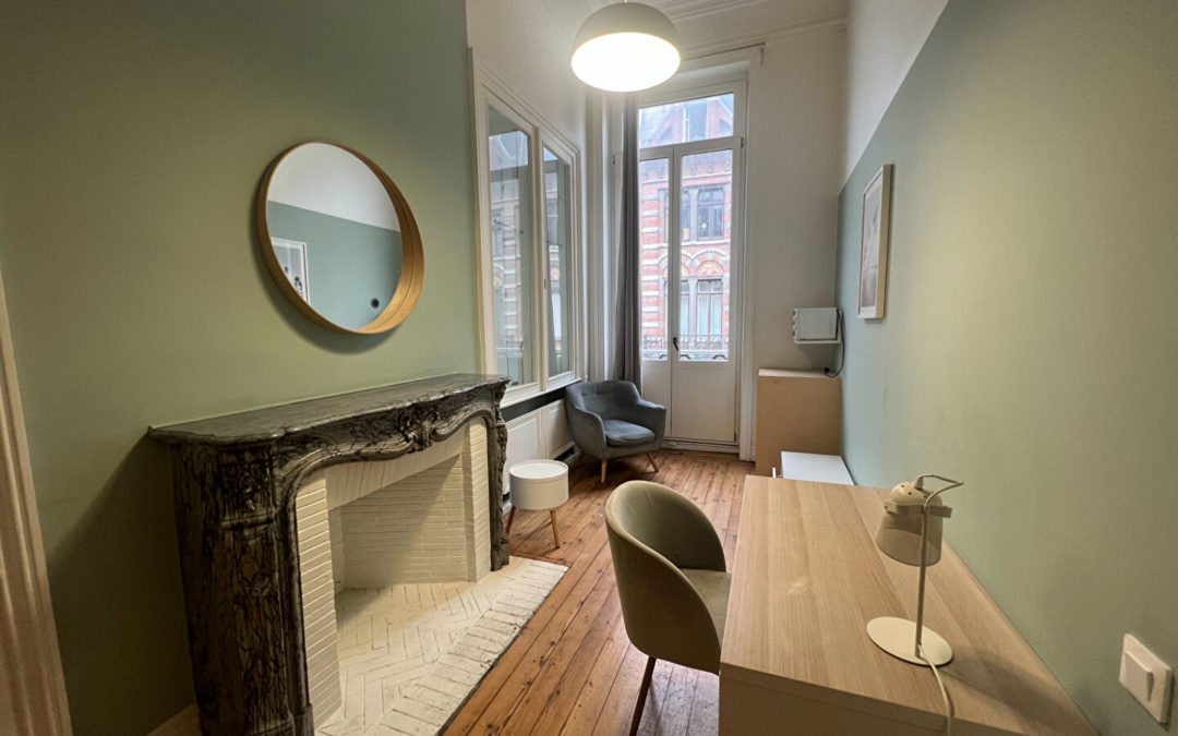 Studio MEUBLÉ de 26.69 m², rue Jacquemars Giélée