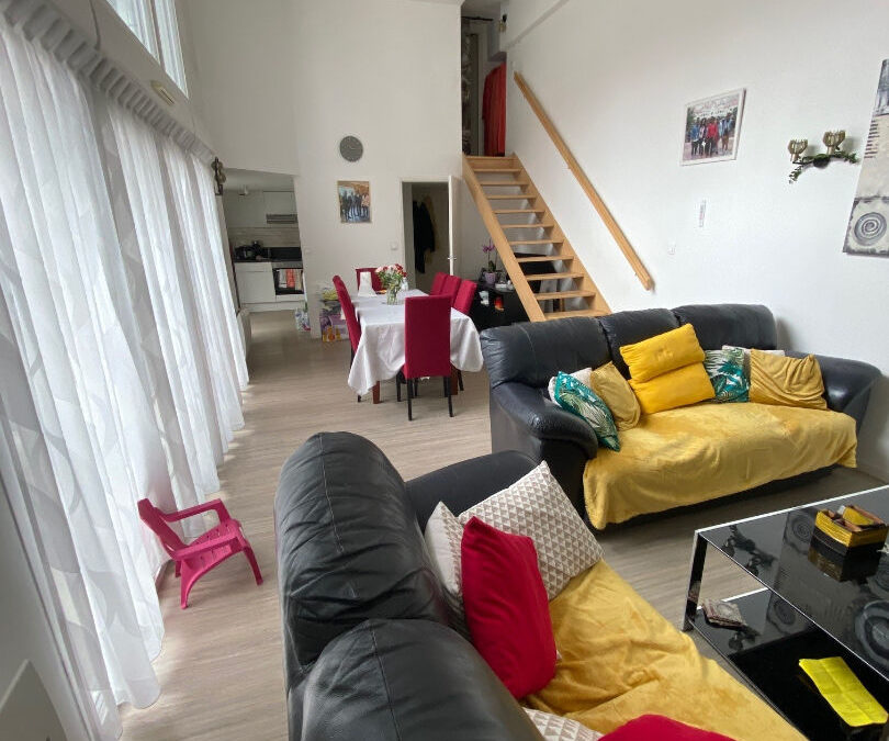 T4 en duplex de 108 m², rue Garibaldi – Lille sud