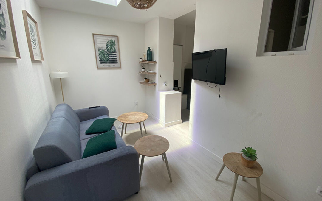 T2 MEUBLE de 32.76 m², rue Monge – Porte d’Arras