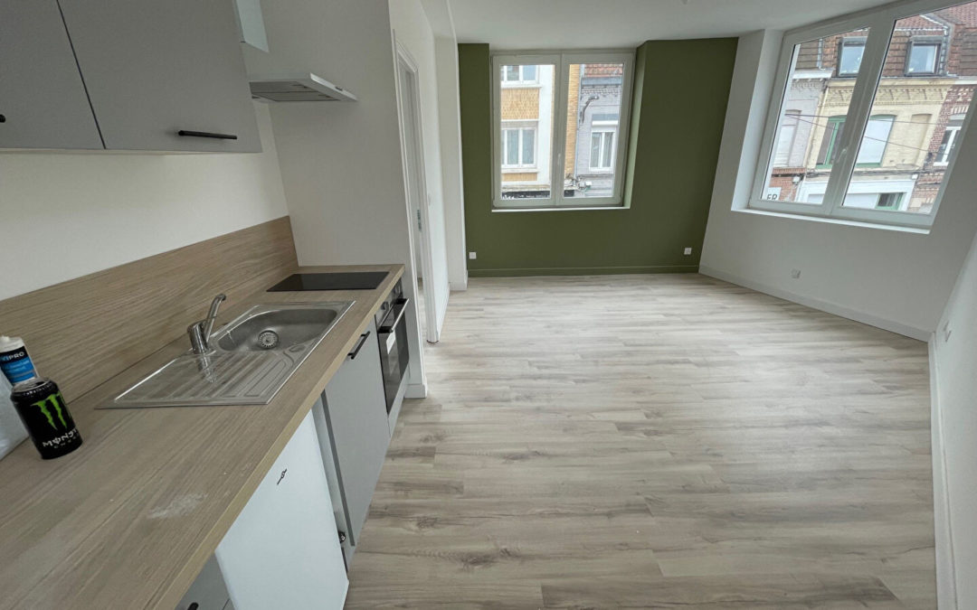 T2 de 30.62 m², rue Garibaldi – Lille sud