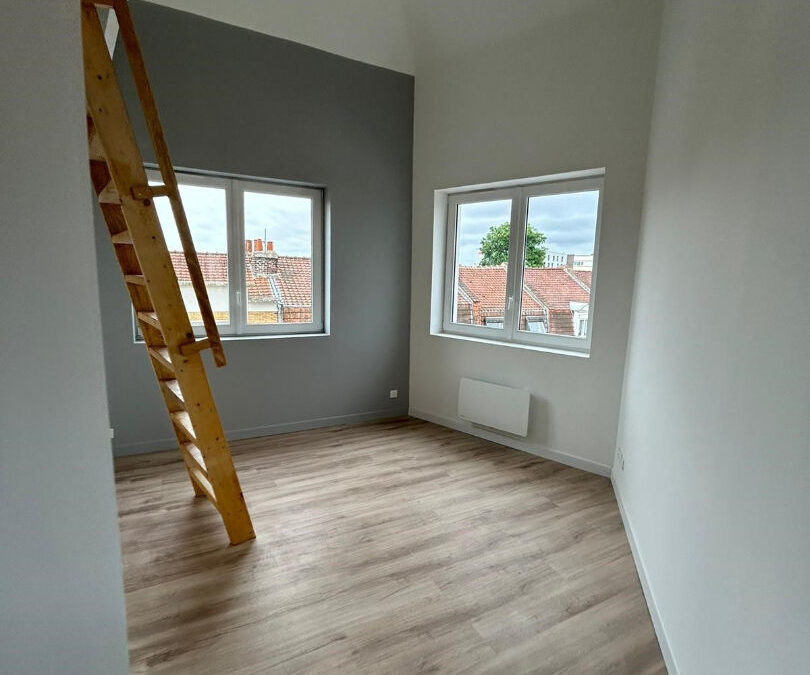 T2 bis de 38.46 m², rue Garibaldi – Lille sud