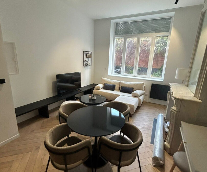 T2 avec mise à disposition du mobilier de 34.20 m², rue Hovelacque – Wazemmes