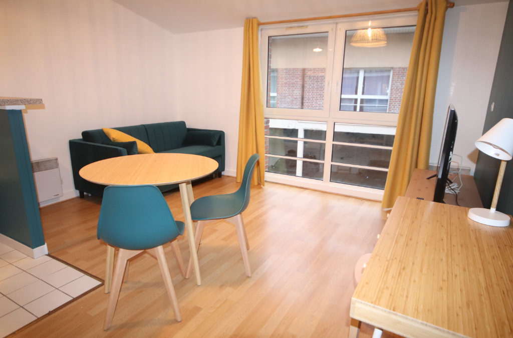 Studio MEUBLÉ de 28.66 m², rue Barthélèmy Delespaul – LILLE